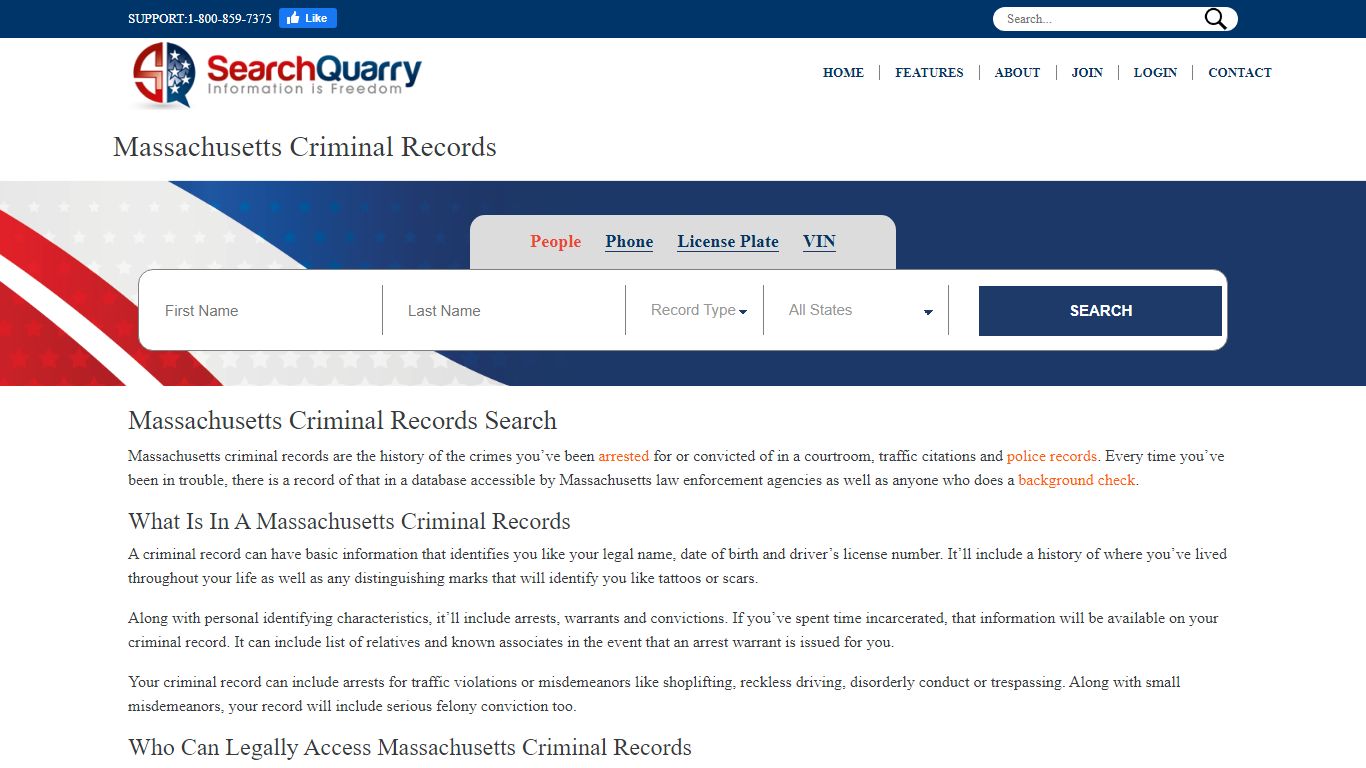 Free Massachusetts Criminal Records | View Criminal ...